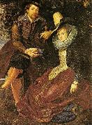 Peter Paul Rubens rubens and his wife isabella brandt Spain oil painting artist
